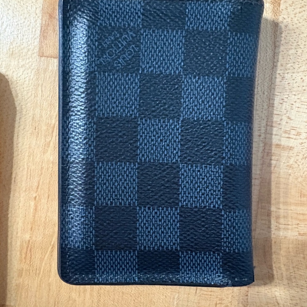 Louis Vuitton Damier Graphite Leather Card Holder